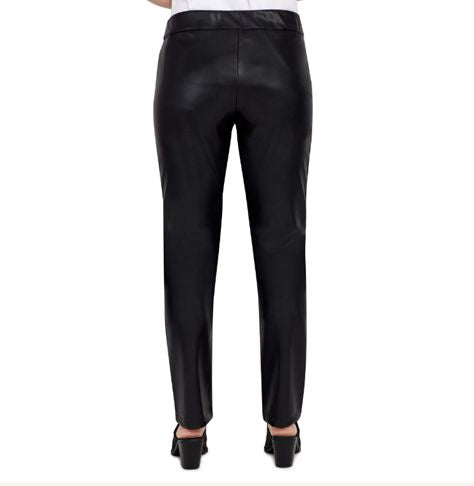 Vegan Leather Pull On Legging