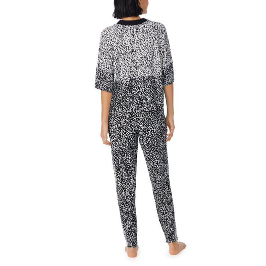 Short Sleeve Top And Jogger Pant Sleep Set