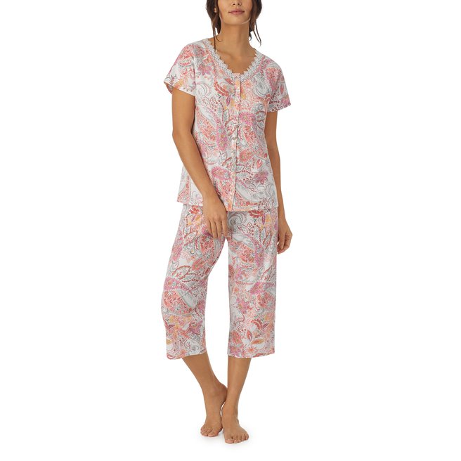 Short Sleeve Capri PJ Set