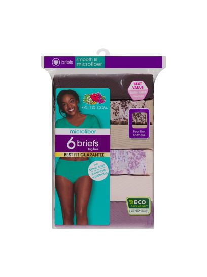 Microfiber Brief 6 Pack