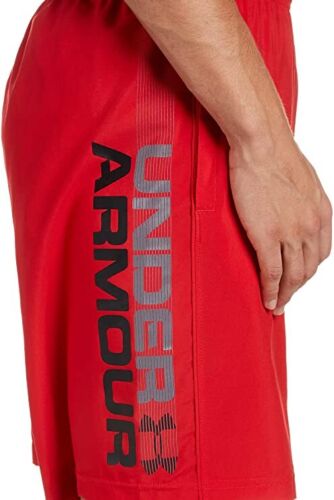 UA Woven Graphic Workmark Short