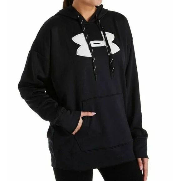 UA Fleece Chenille Logo Pullover Hoodie