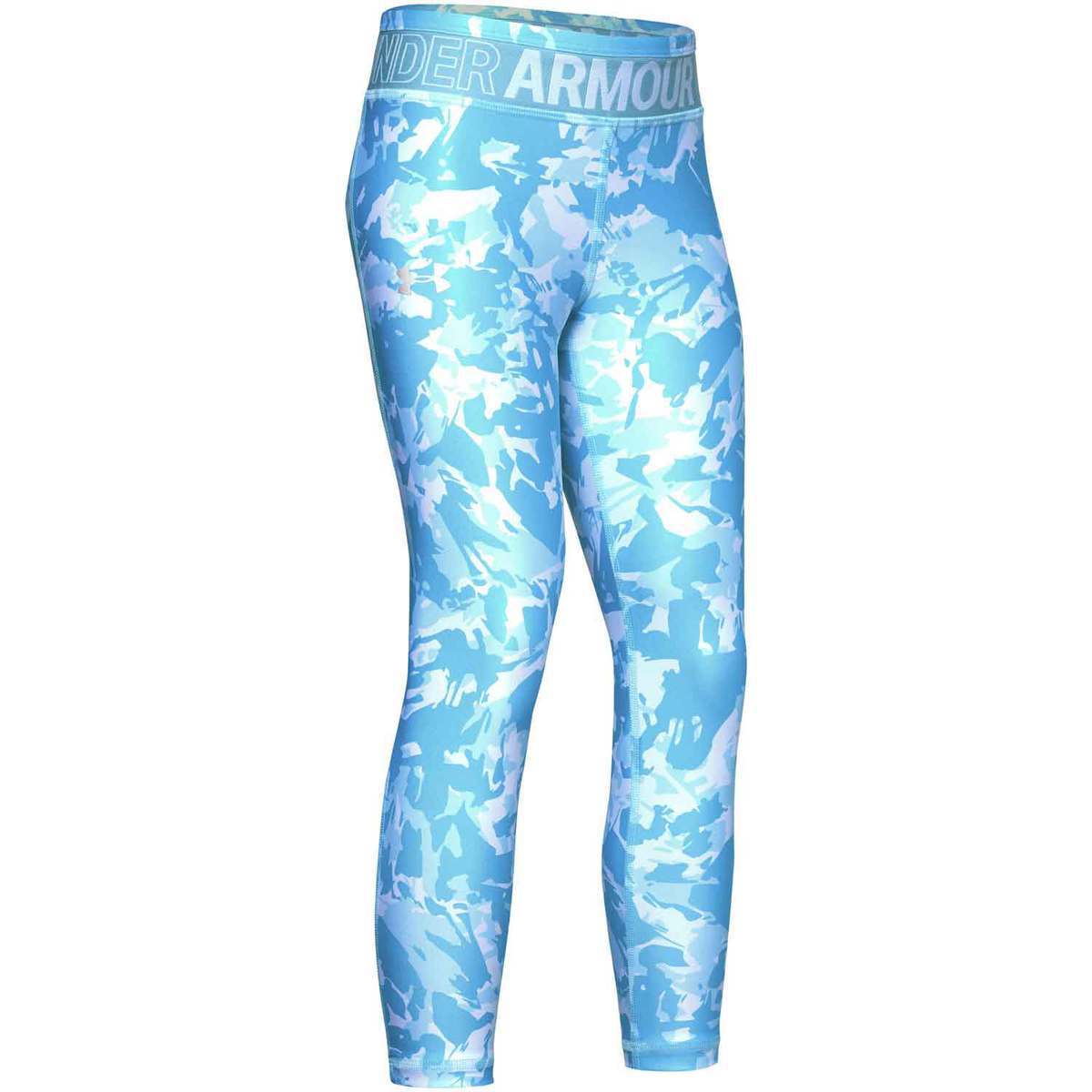 UA Heatgear Armour Printed Crop Capri Pant