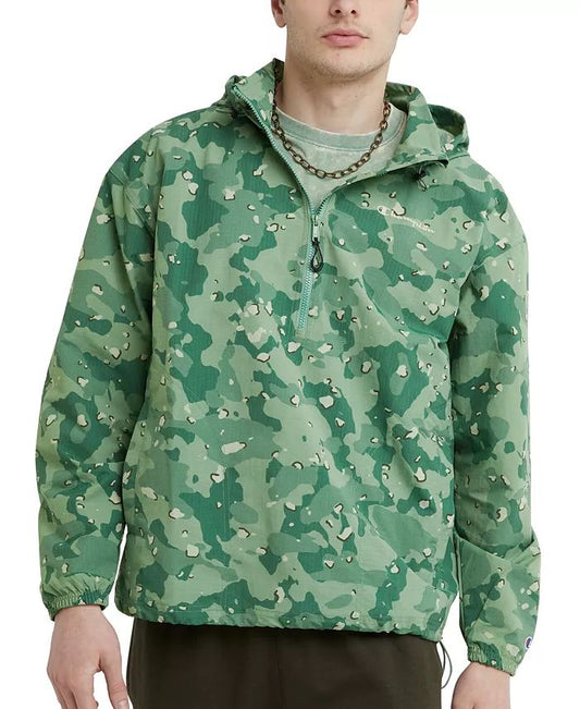 Quarter Zip Hooded Jacket