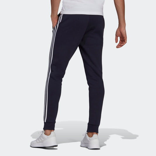 Men's Essentials Tapered Cuff 3-Stripes Pants