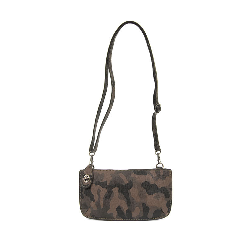 Women Camo Mini Crossbody Wrislet Clutch