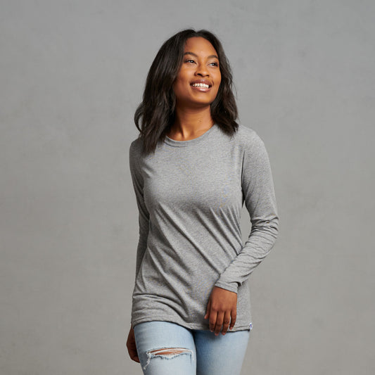 Women's Dri-Power Cotton Performance Long Sleeve Tee