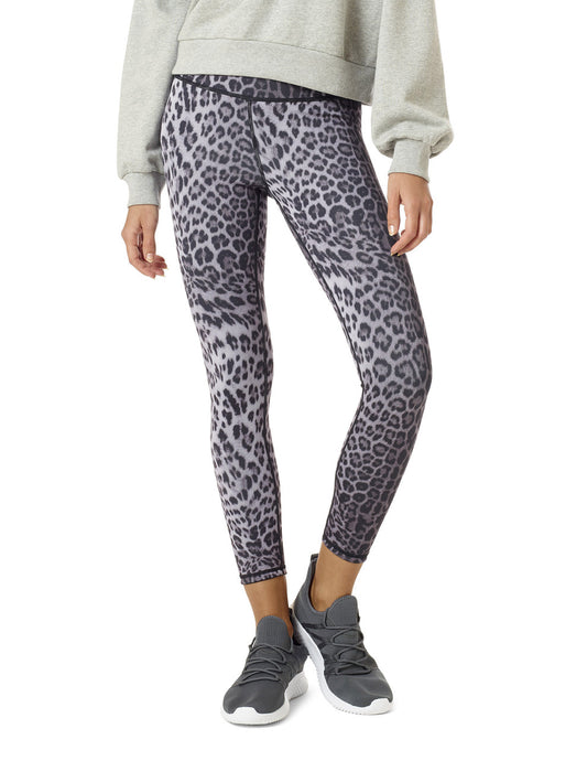 Reversible Leopard Mid Rise Legging
