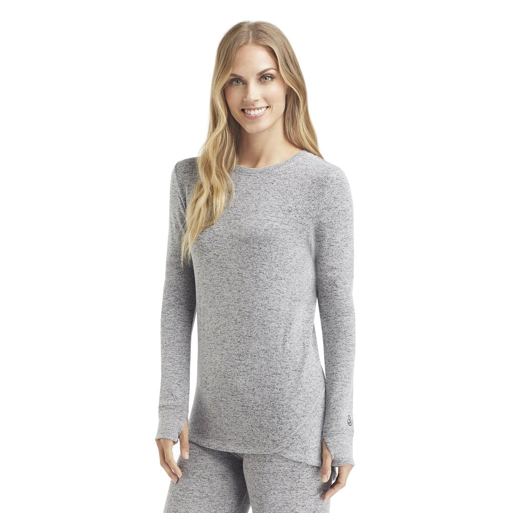 Soft Knit Long Sleeve Crew Neck Shirt