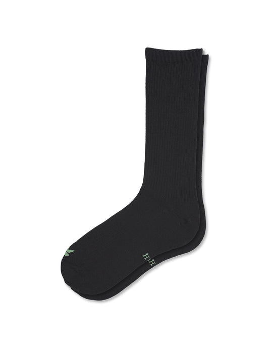 Thera Calm Ribbed Night Crew Socks