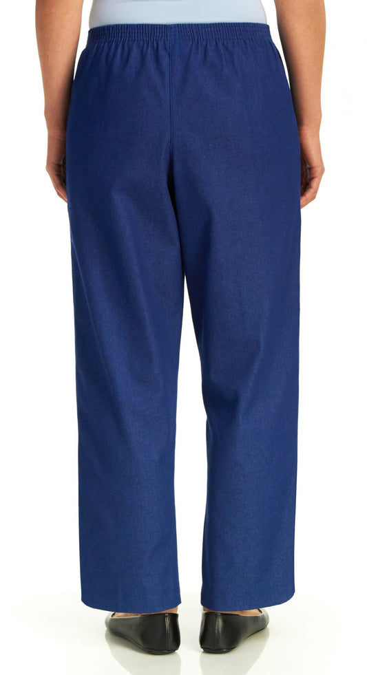 Petite Classics Denim Pants Short Length