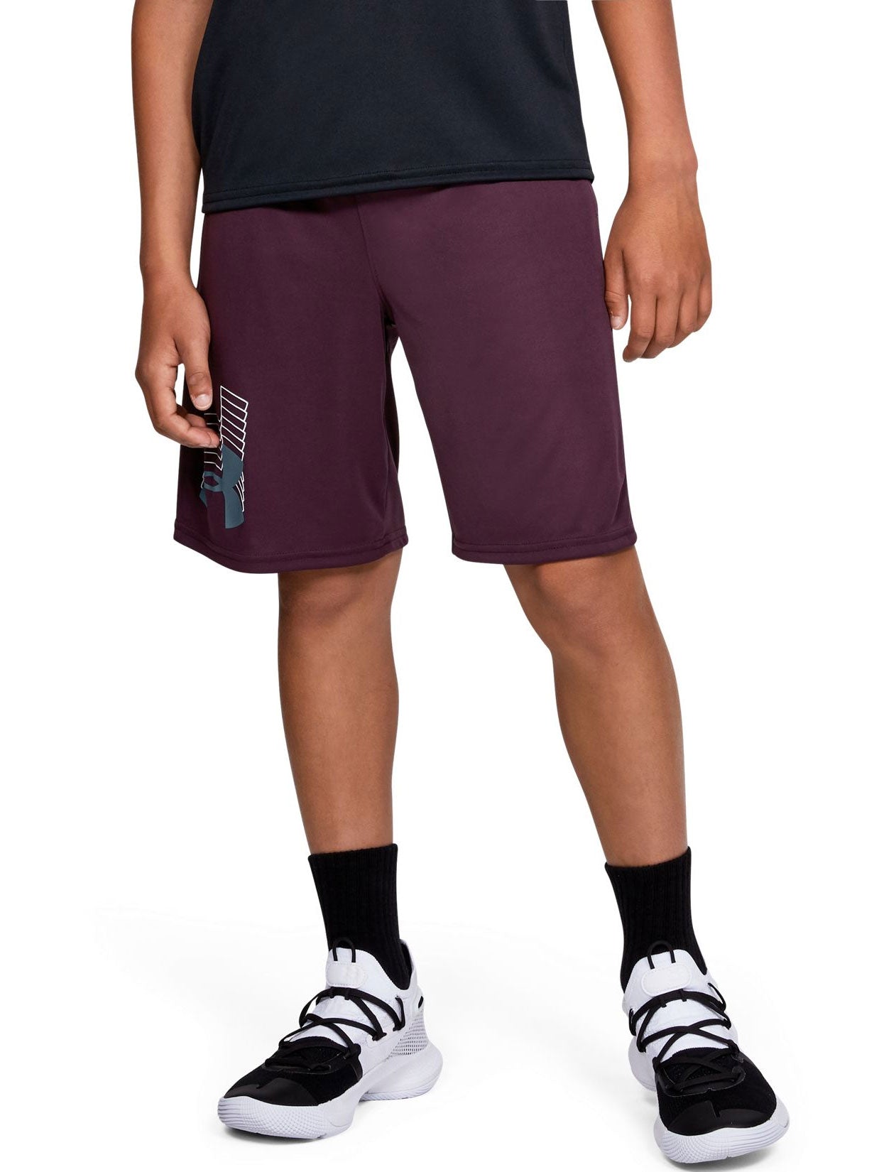 ua prototype logo shorts