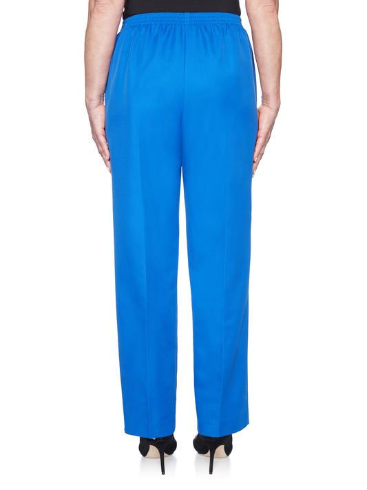 Look On Bright Side Microfiber Twill Pants Medium Length