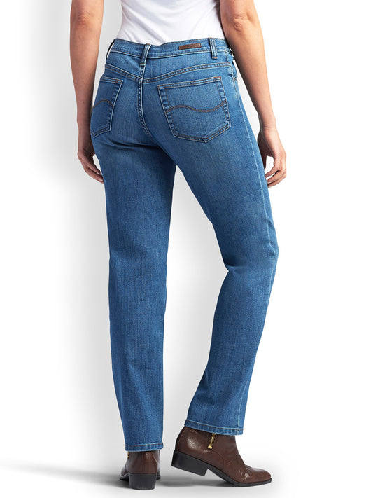 Women's Relaxed Fit Straight Leg Jeans - Meridian - Plus Size