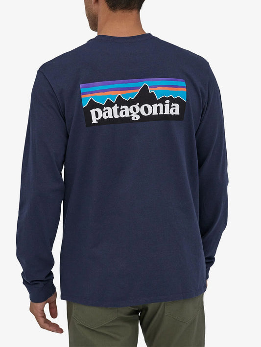Men's Long-Sleeved P-6 Logo Responsibili-Tee