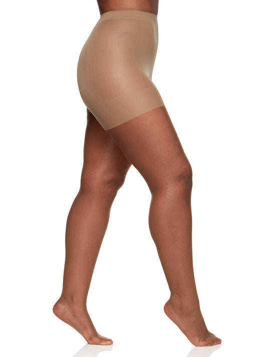 Queen Ultra Sheer Non-Control Top Pantyhose with Sandalfoot Toe