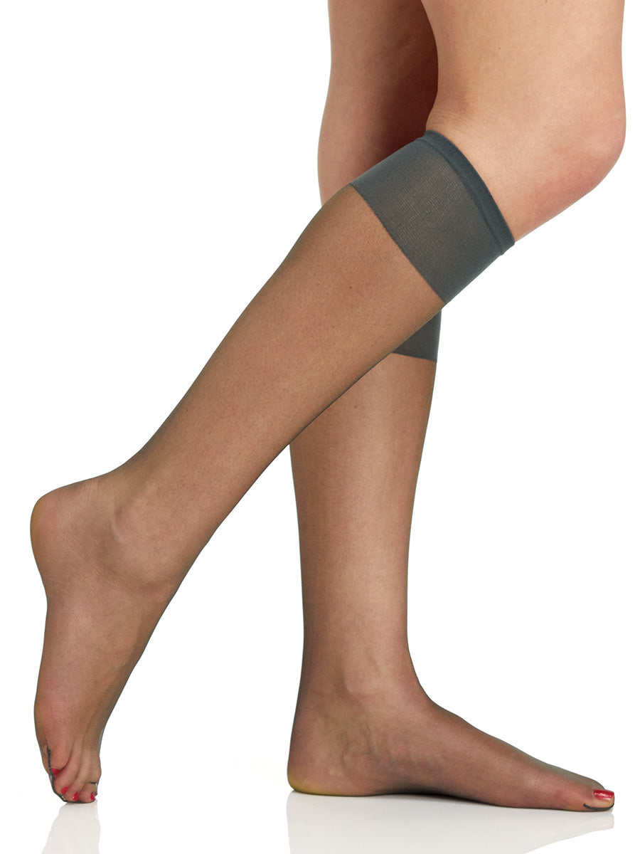 Ultra Sheer Knee High with Sandalfoot Toe
