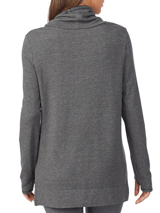 Ultra Cozy Long Sleeve Cowl Neck Tunic