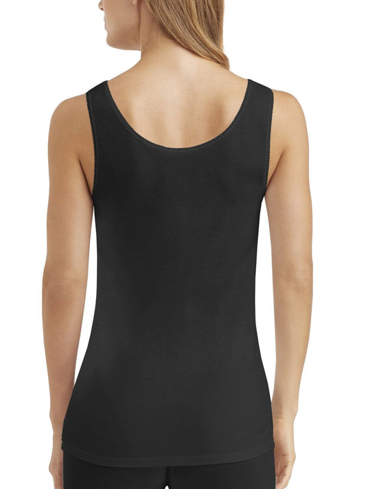 SofTech Square Neck Lace Camisole Plus Size