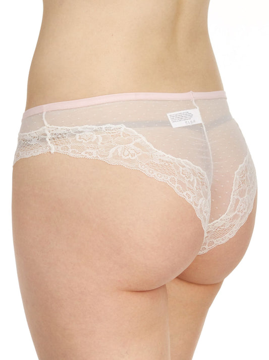 Women's Comfort Devotion Mesh/Lace Tanga Panties