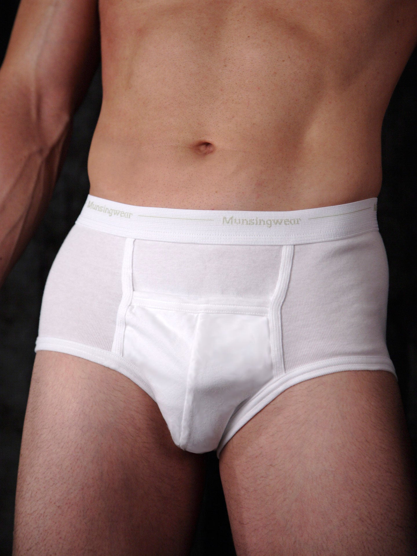 Men's Big Size Comfort Kangaroo Pouch Big Brief 2-Pack
