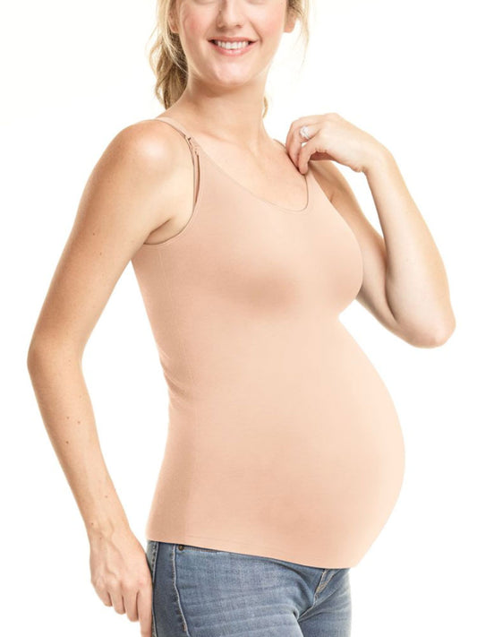 Nursing Wirefree Cami With Built In Shelf Bra