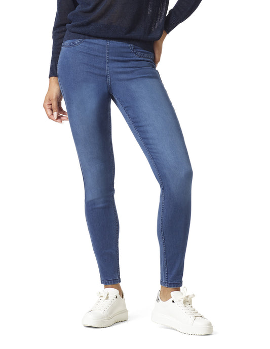 Reversible Denim High Rise Legging