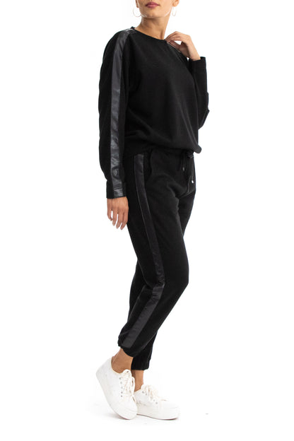 Tuxedo Stripe Jogger Pants