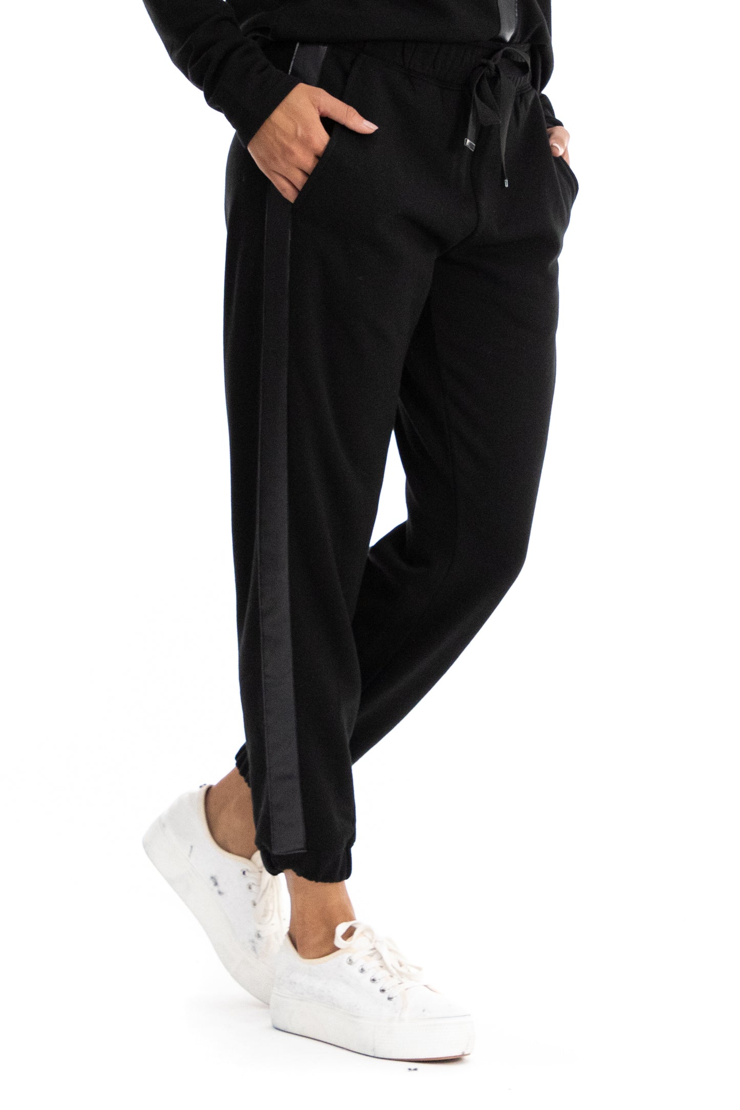 Tuxedo Stripe Jogger Pants