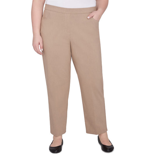 Charm School Proportioned Med Length Pants Plus Size