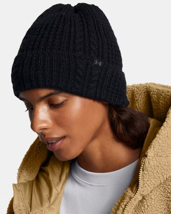 UA Halftime Cable Knit Beanie