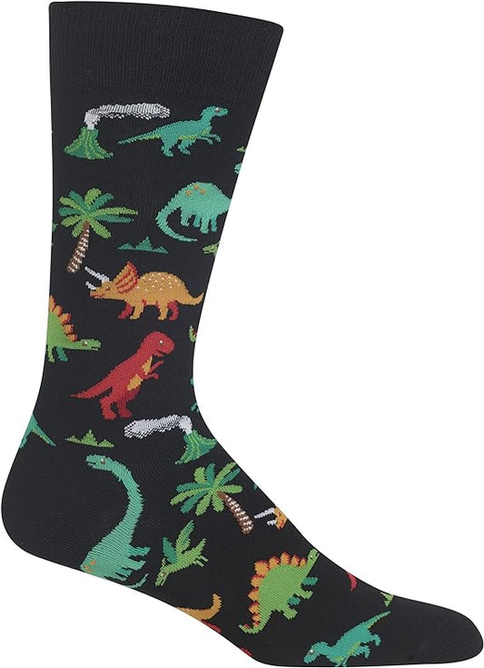 Men Dinosaurs Socks