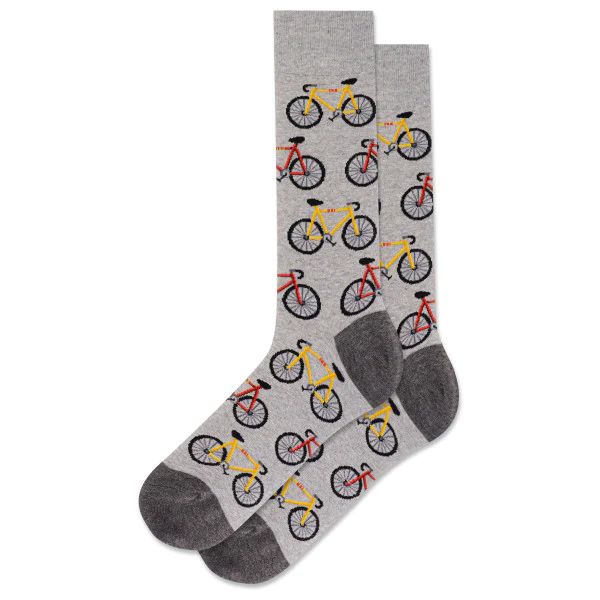 Men Bicycles Crew Socks