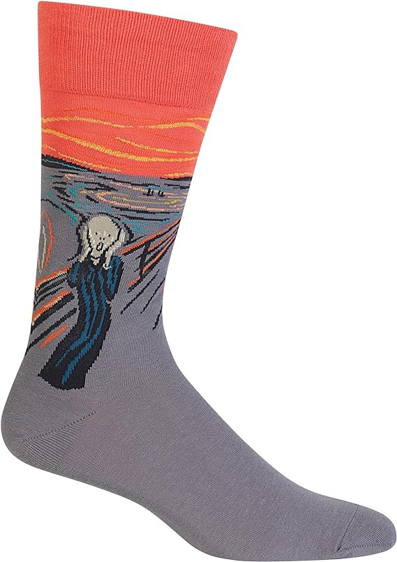 Men The Scream Socks