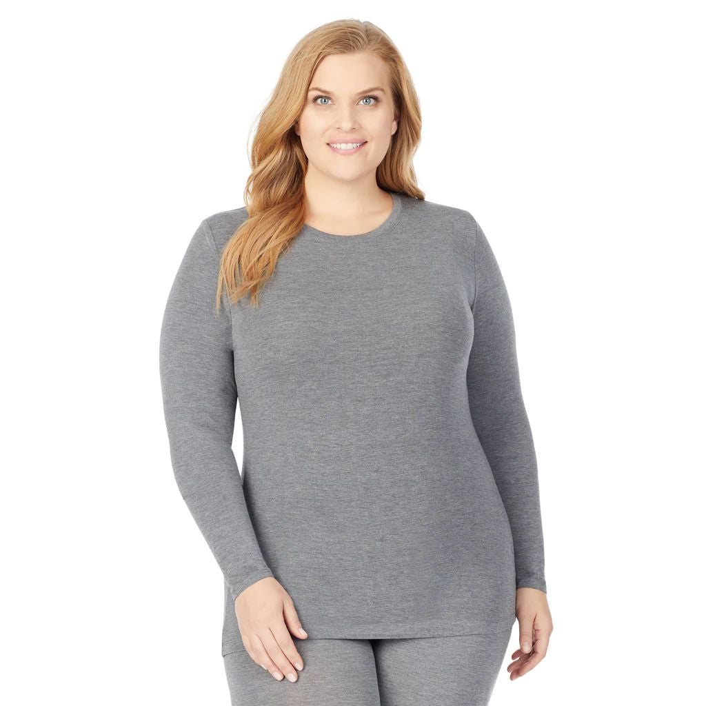 Softwear With Stretch Crew Neck Long Sleeve Shirt