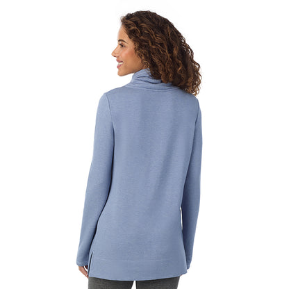 Ultra Cozy Long Sleeve Cowl Neck Tunic