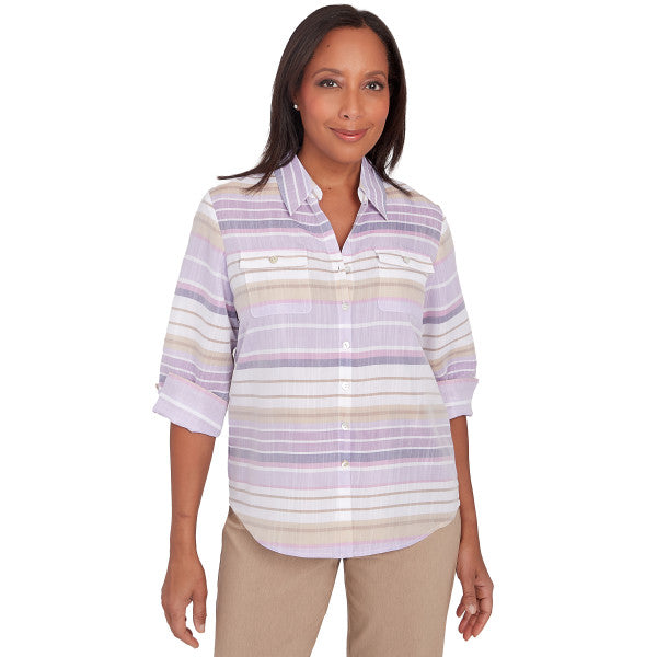 Charm School Stripe Shirt