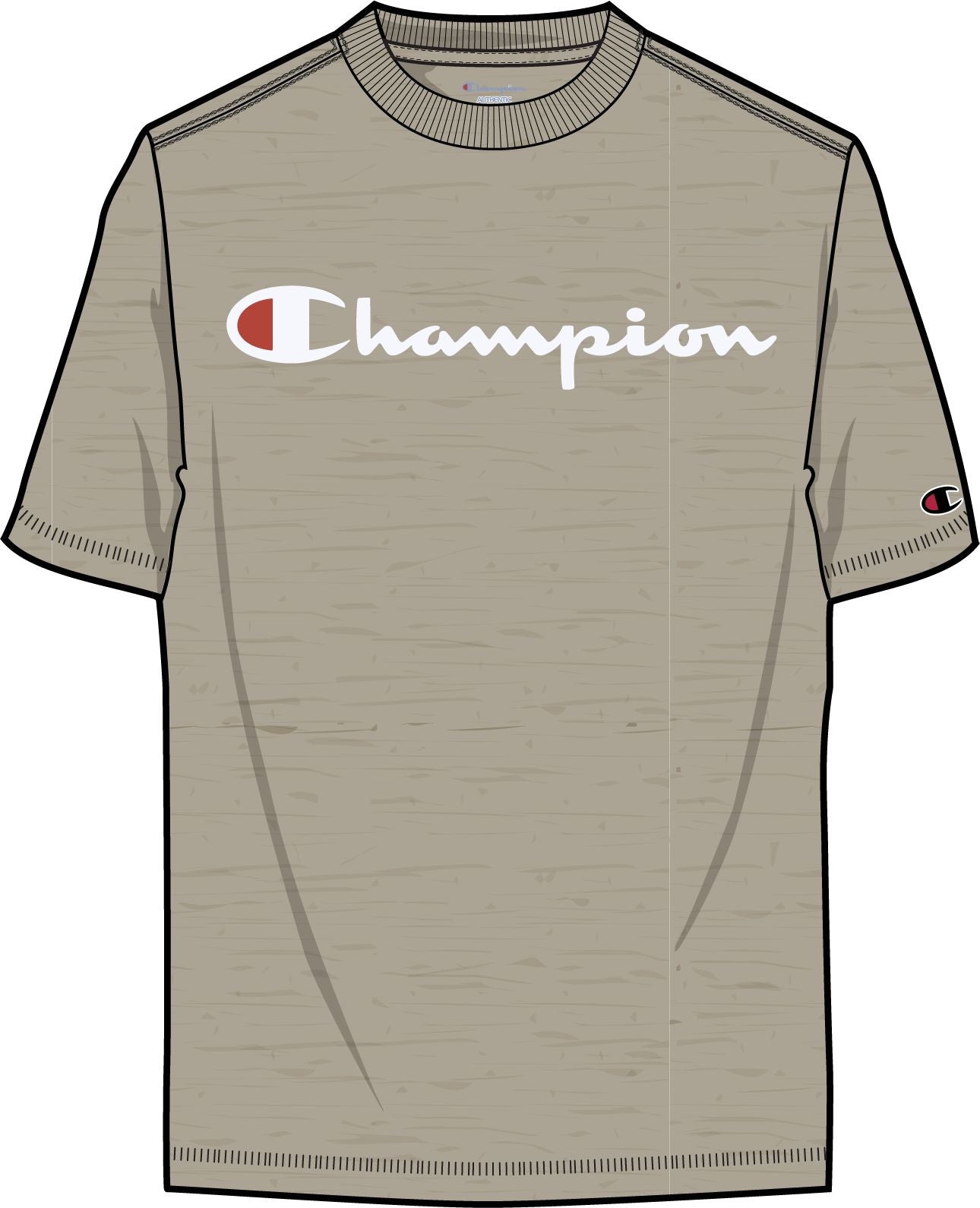 Champion Heather Short Sleeve Tee Shirt