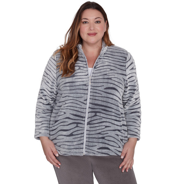 Copenhagen Sculpted Cozy Animal Jacket Plus Size