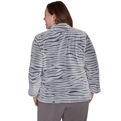 Copenhagen Sculpted Cozy Animal Jacket Plus Size