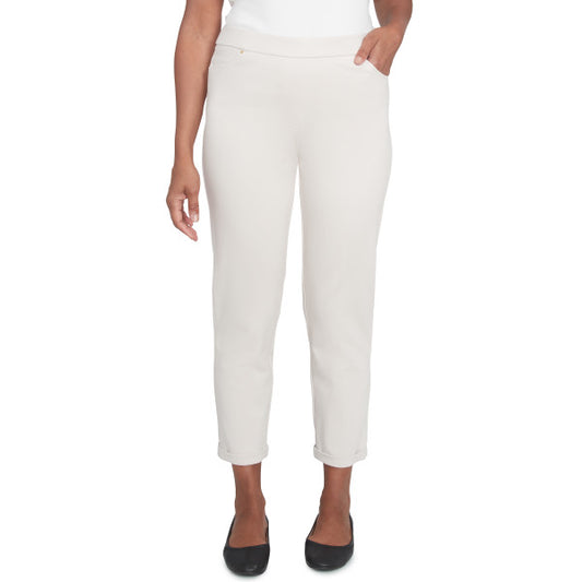 Romancing The Stone Cuffed Ankle Pants Petite