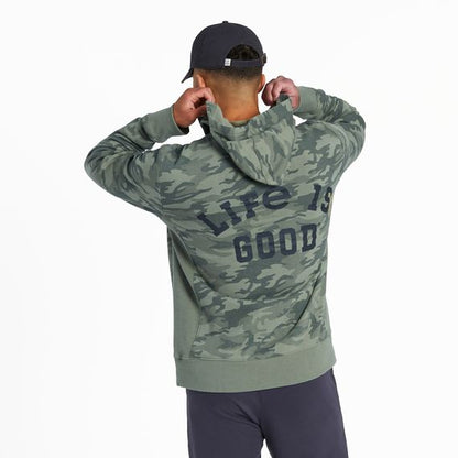 Men Simply True Fleece Hoody Camo