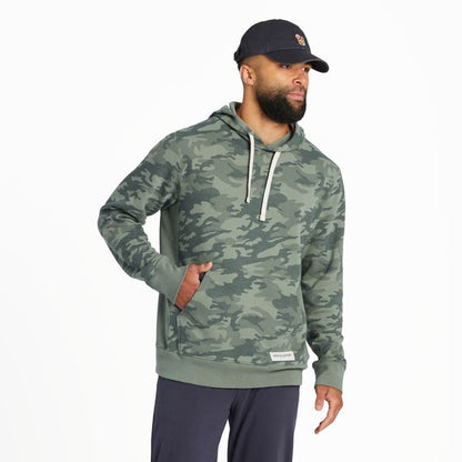 Men Simply True Fleece Hoody Camo