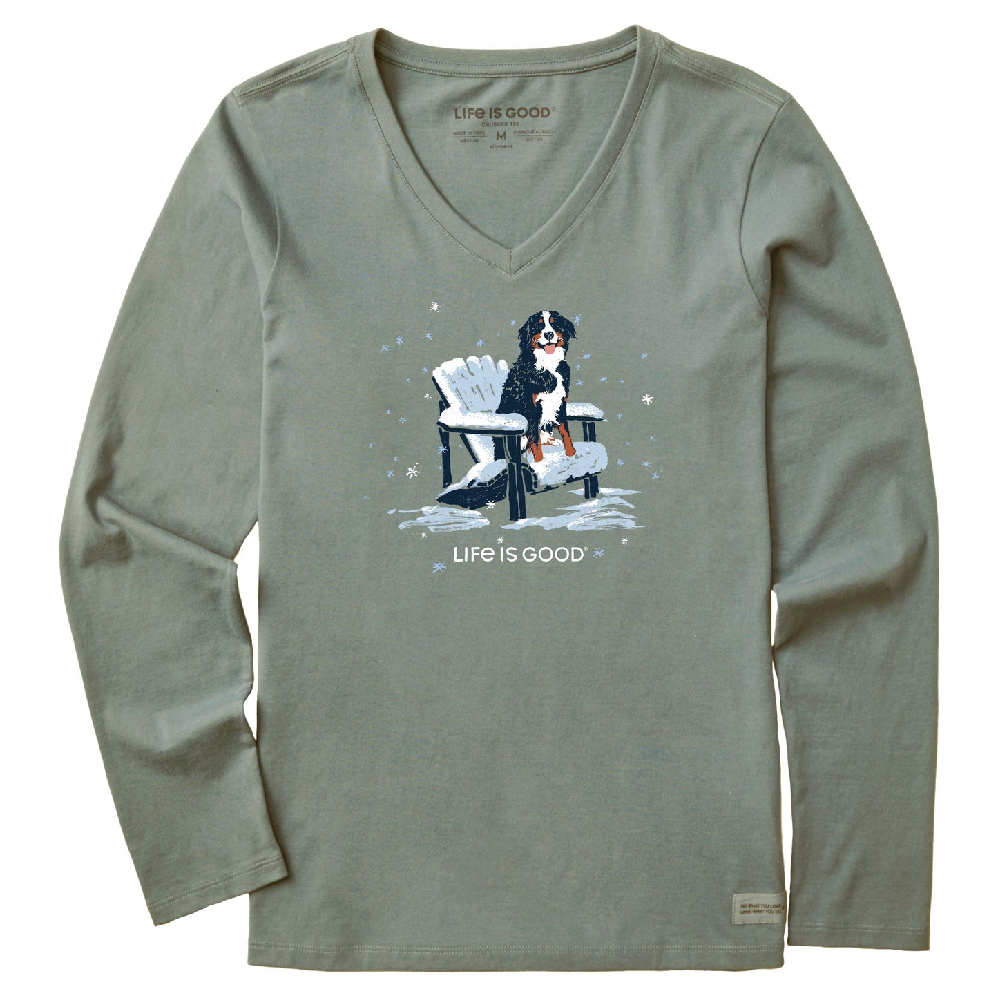 Long Sleeve Crusher Tee Bernese