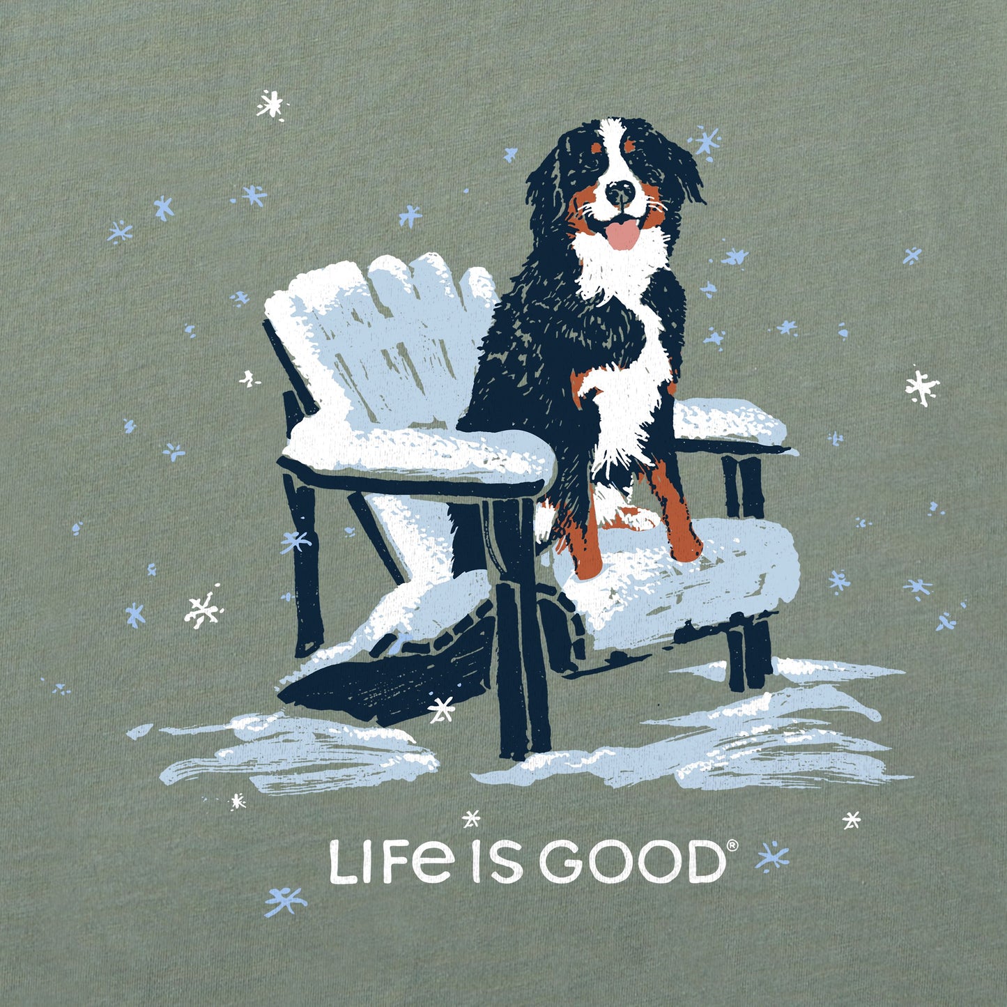 Long Sleeve Crusher Tee Bernese