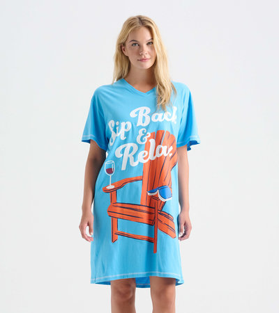 Sip Back And Relax Sleepshirt