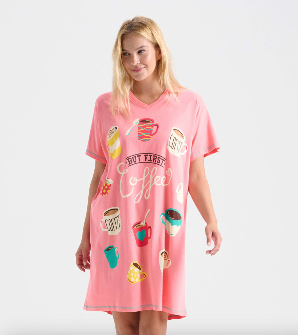 But First Coffee Sleepshirt