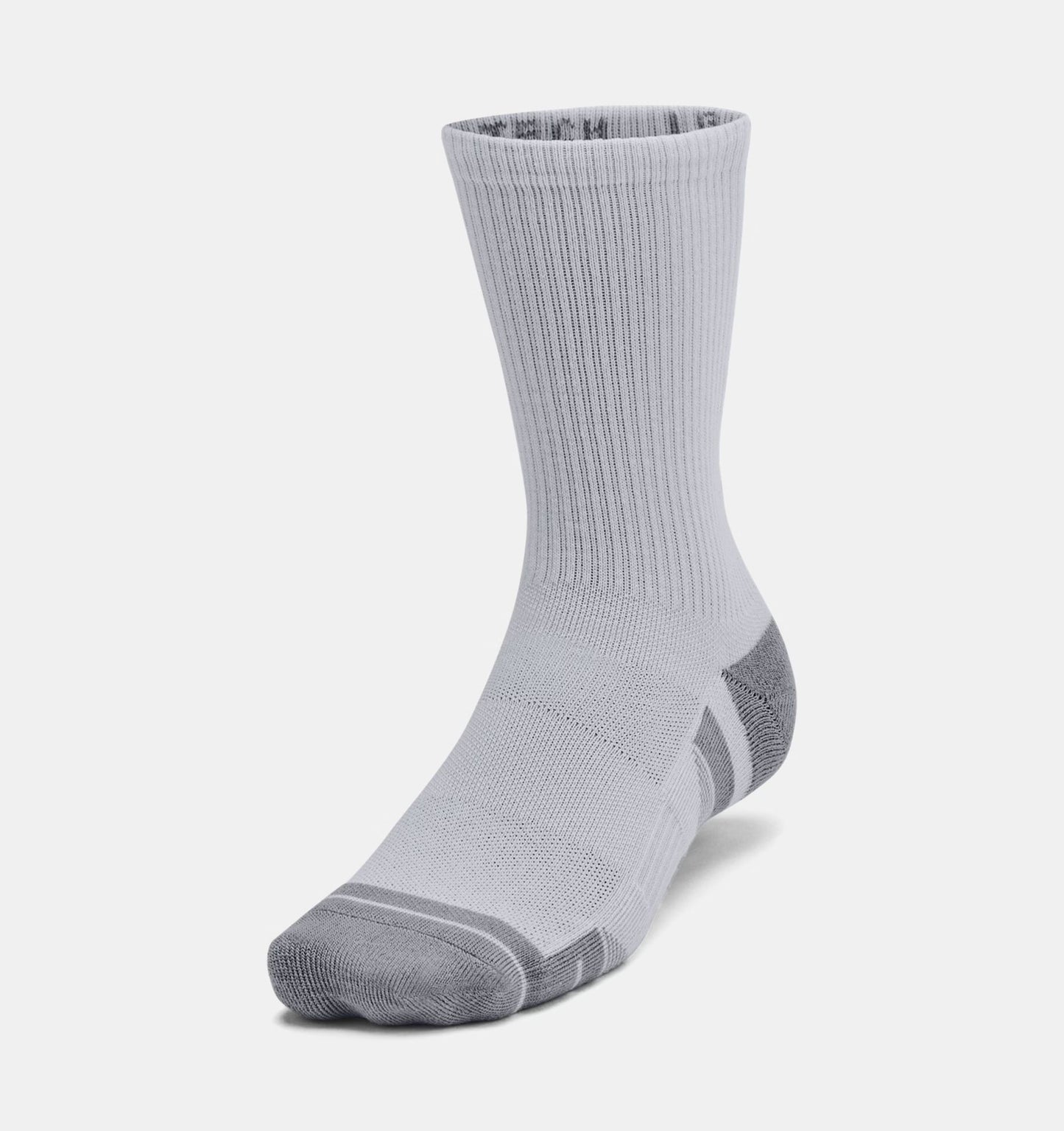 UA Adult Performance Tech 3 Pack Crew Sock