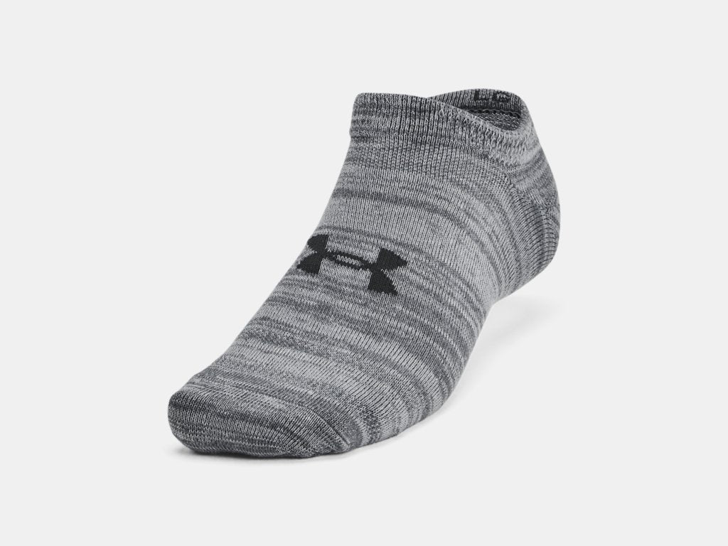 UA Unisex Essential 6-Pack No-Show Socks