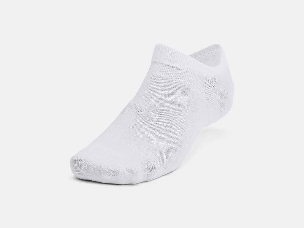 UA Unisex Essential 6-Pack No-Show Socks